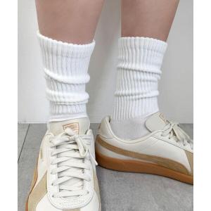 靴下 WEGO/サポート付き無地リブソックス(R) メンズ