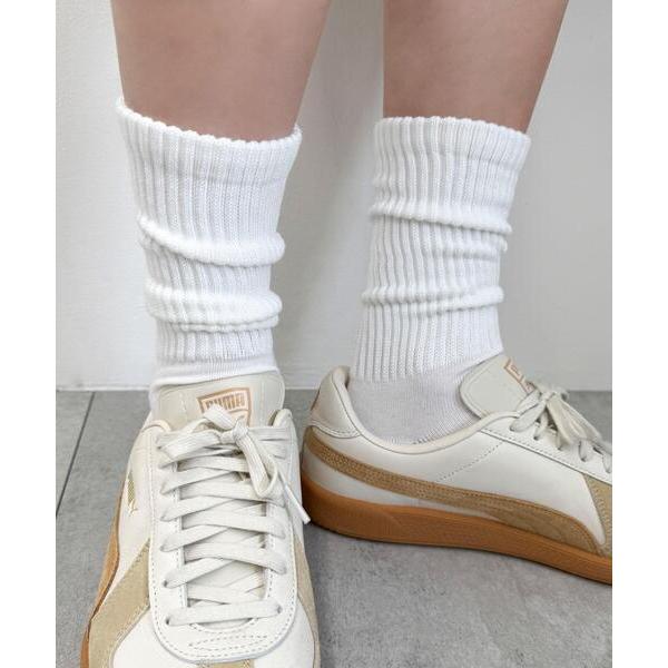 靴下 WEGO/サポート付き無地リブソックス(R) メンズ