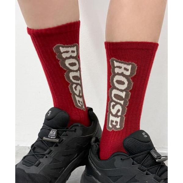 靴下 WEGO/ロゴデザインソックス(R) メンズ