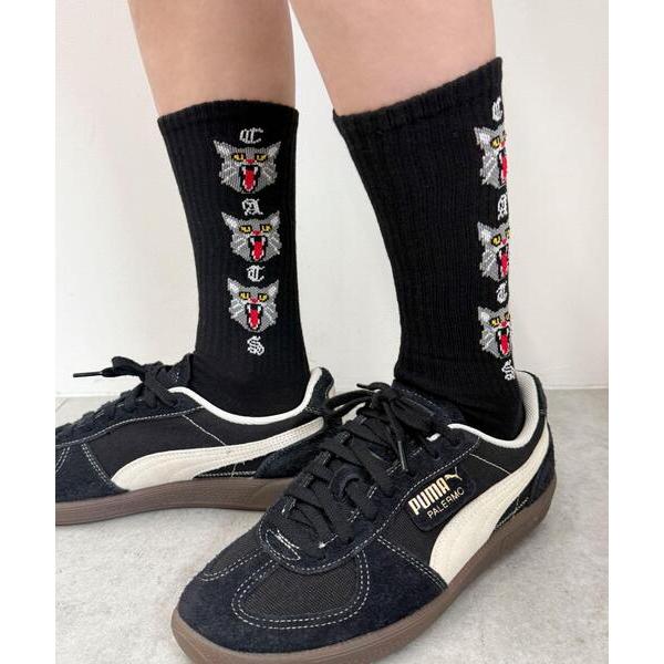 靴下 WEGO/3連アニマルリブソックス(R) メンズ