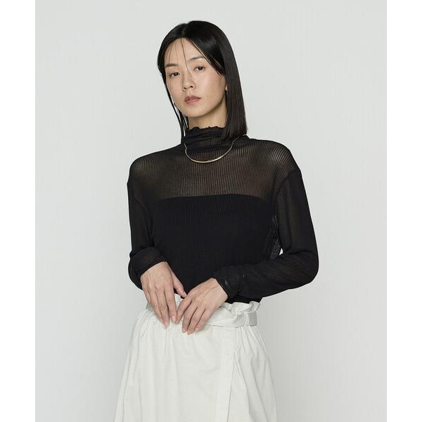 tシャツ シアーテレコ スキントップス レディース