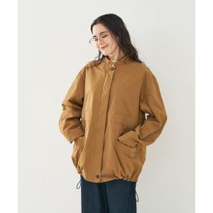 ブルゾン アウター ギャザージップアップブルゾン レディース