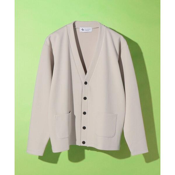 カーディガン City Ambient Products: Wフェイス カノコ Vネック カーディガ...