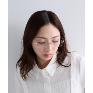 サングラス uvカット 「NOEYEDIA」リムレス サングラス/メガネ NE-473 ユニセックス レクタングル カラーレンズ 韓国 Y2K ストリート レディース メンズ