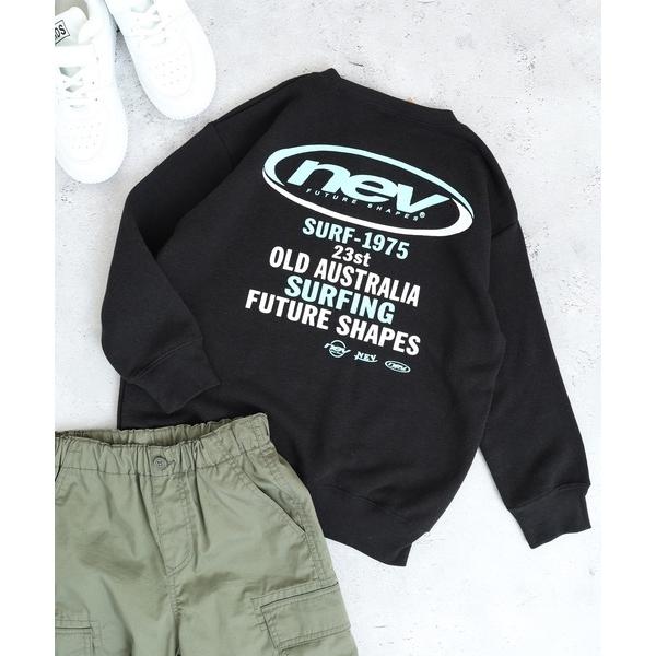 トレーナー NEVSURF オーバーサイズ 裏起毛トレーナー KIDS キッズ 子供服 男の子 女の...