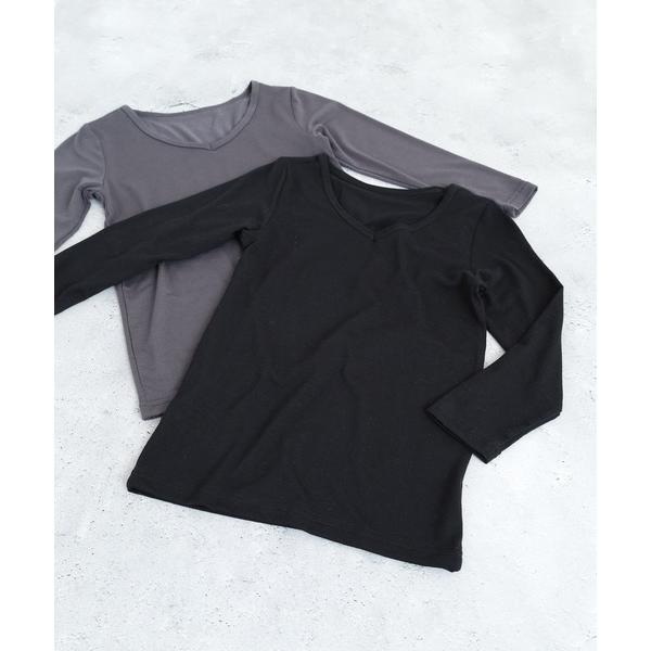 肌着 長袖ヒートインナー Vネック KIDS キッズ 子供 男の子 女の子