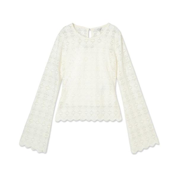 ニット セーター Long Sleeves Flared Bridgette Top トップス レデ...