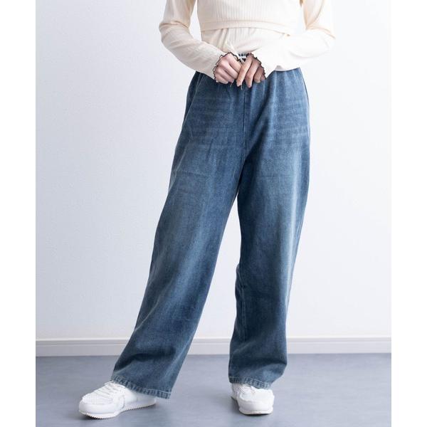 マタニティ ルーズフィットデニム　「マタニティ 産前産後」