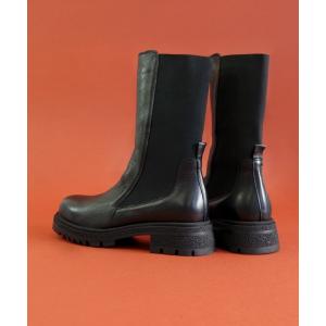 ブーツ BUENO （ブエノ） / 本革 バックゴア ミドルブーツ 「F2401」 レディース