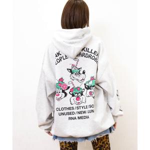 パーカー M2582 フローズンキャラパーカー レディース