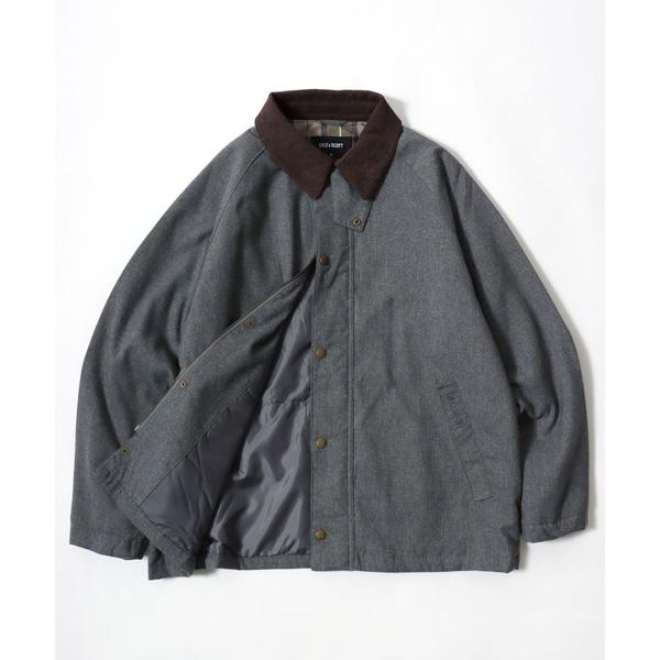 ブルゾン アウター 2025AW LYLE＆SCOTT/ライル＆スコット ウールライク 襟コーデュロ...