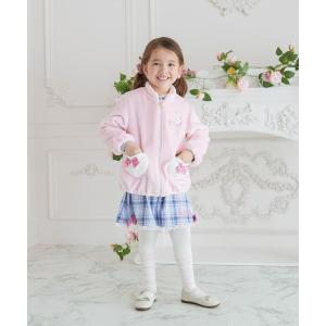 カーディガン  coeur a coeur フリースカーディガン キッズ 子供服 女の子