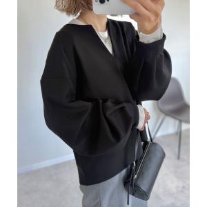 ニット セーター 「NOAHL」「accoさんコラボ」キーネックダンボールニットトップス レディース