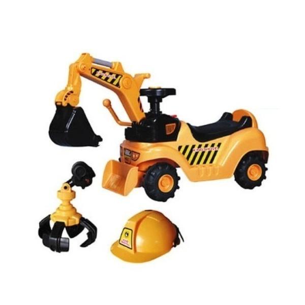 おもちゃ 足けり乗用玩具 キングショベル