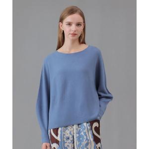 ニット セーター エアーウールガーター プルオーバー レディース