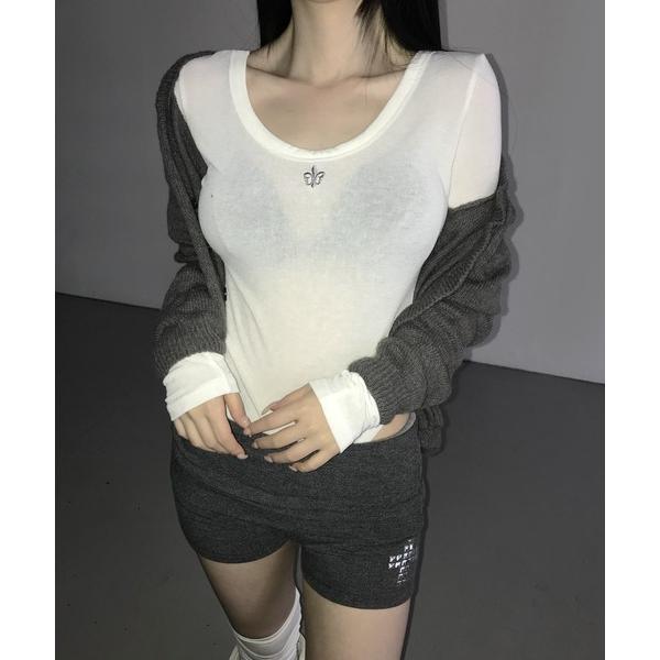tシャツ crown bodysuit レディース