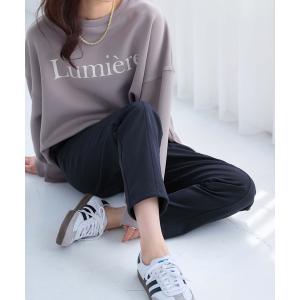 パンツ あったか裏起毛テーパードパンツ レディース