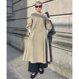 コート アウター シャンブレートレンチコート（撥水生地） レディース