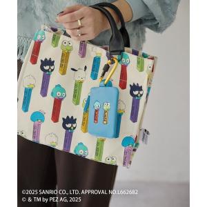 トートバッグ 「はぴだんぶい×PEZ(ペッツ)×ear」コラボコットントートバッグM レディース