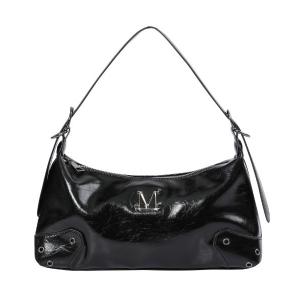 ショルダーバッグ バッグ A'GEM/9 × .kom 「MUCENT/ムーセント」 BARB METAL LOGO 2-WAY EYELET CRO