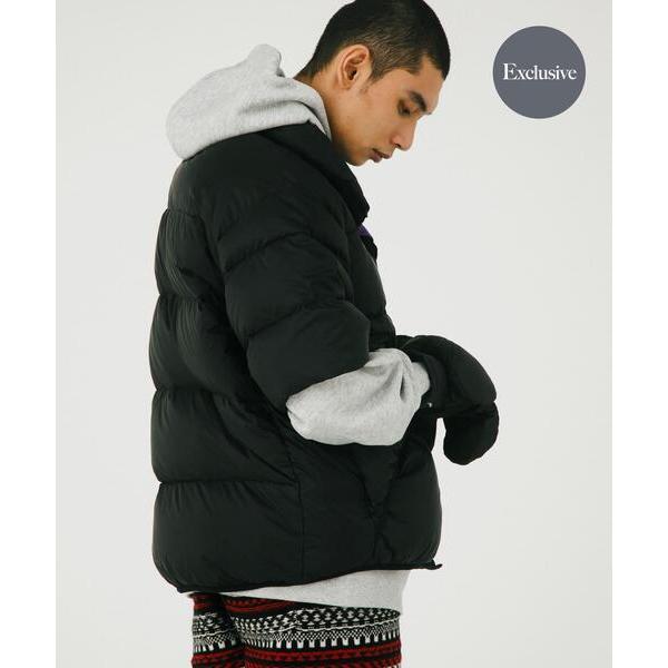 ダウンジャケット ダウン 「別注」TAION×EKAL　ハーフスリーブダウンジャケット メンズ