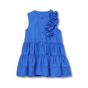 「Re.Verofonna」 ノースリーブブラウス MEDIUM ブルー レディース
