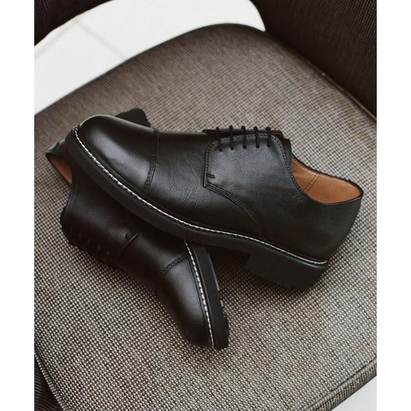 ビジネスシューズ GENUINE LEATHER PLAIN DERBY SHOES メンズ
