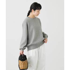 「かぐれ」 長袖ニット 1 グレー レディース