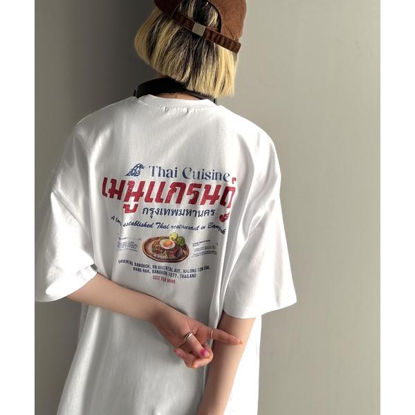 「Java」 半袖Tシャツ LARGE ホワイト レディース