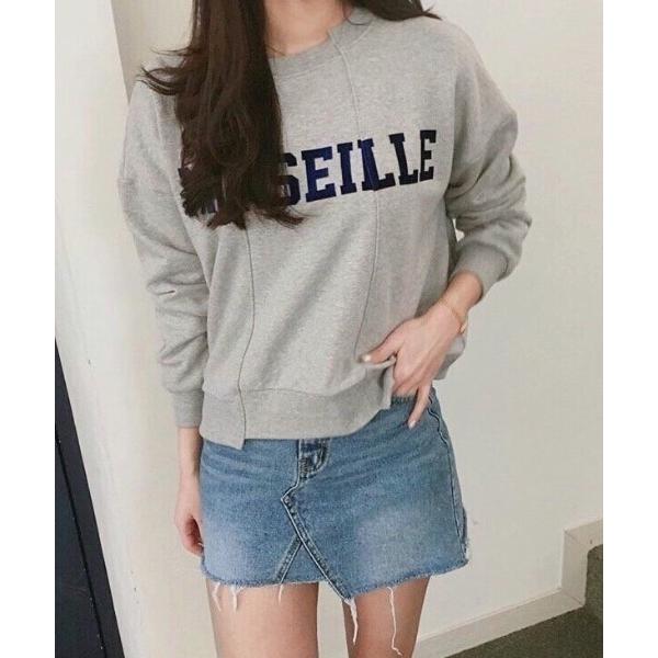 「LAC-VERT」 スウェットカットソー FREE グレー レディース