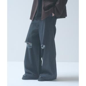 「DOOPZ」 デニムパンツ LARGE ブラック メンズ