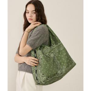 トートバッグ LG MARCHE BAG エヴァーグリーンバンダナ レディース メンズ