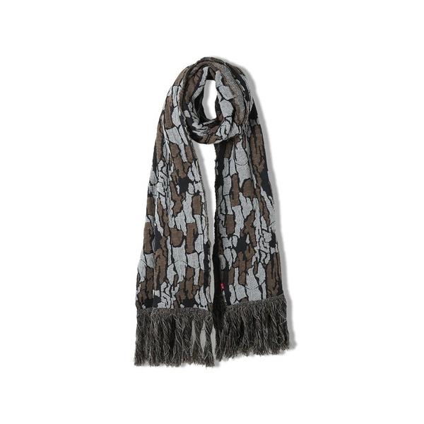 マフラー Trebark Camo knit Scarf メンズ