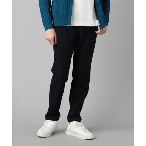 スラックス 「裏起毛」尾州産 2WAYストレッチ 5ポケットパンツ メンズ