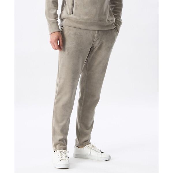 パンツ 「セットアップ対応」ストライプフリースパンツ メンズ