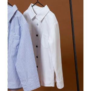 ブラウス シャツ 卒業式 「ジュニア対応」フォーマルピンタックレギュラーカラーシャツ キッズ 子供服 男の子 女の子