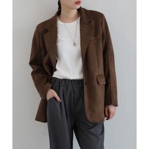 duei（デュイ） コート アウター スエードライクオーバージャケット