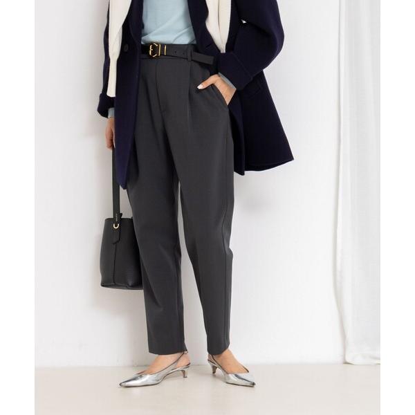 パンツ ウォッシャブル裏起毛イージーテーパードパンツ レディース