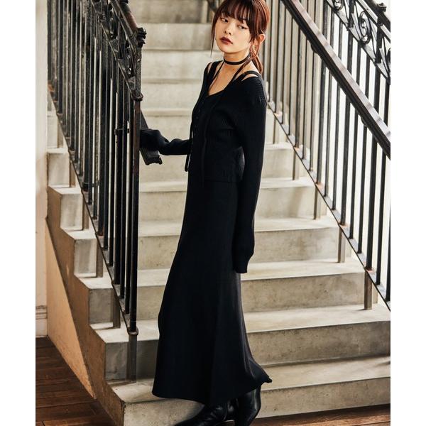 ワンピース マルチWAYカーデワンピSET 608445