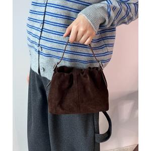 ショルダーバッグ バッグ 2wayスウェードミニバッグ レディース