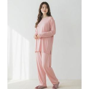 パジャマ ルームウェア tororelax とろリラ楽ちん＆シンプルなプルオーバー「とろリラ」かぶり上下セット レディース