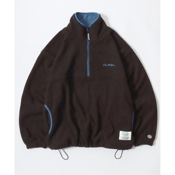 ブルゾン アウター 2025AW DISCUS/ディスカス フリース ワンポイント刺繍 無地/総柄 ...