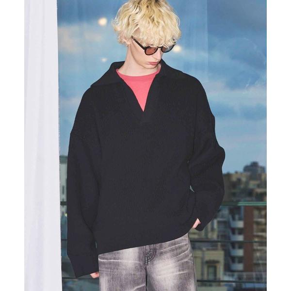 セーター ニット 「UNISEX」Prime-Over Skipper Knit/プライムオーバース...
