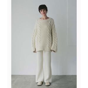 パンツ ニットパンツ レディース