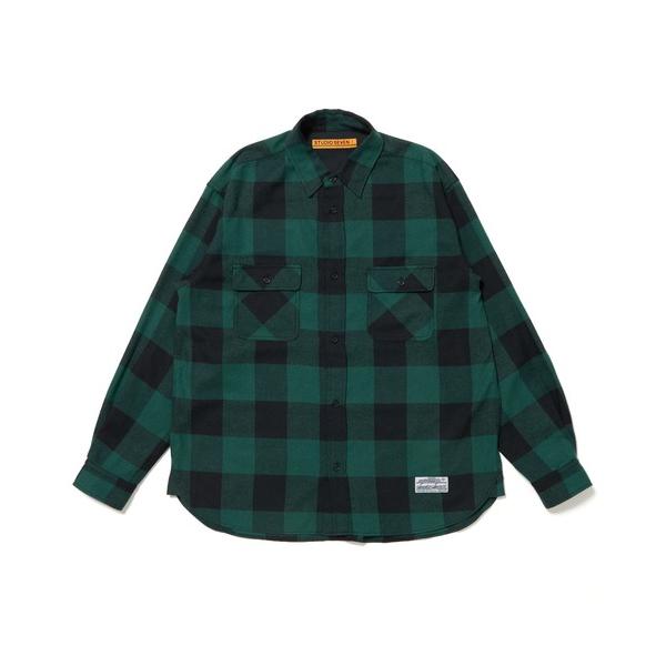 シャツ Double Pockets Check Shirt メンズ レディース