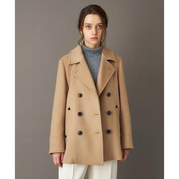ピーコート pコート Super140‘sAラインPコート レディース