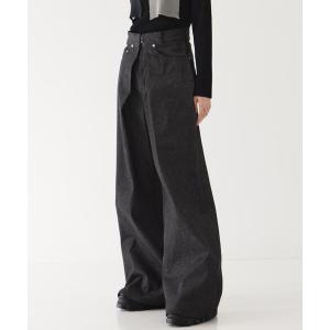 ジーンズ デニム デニムパンツ 「JOHN LAWRENCE SULLIVAN/ジョンローレンスサリバン」RIGID DENIM WIDE PANTS