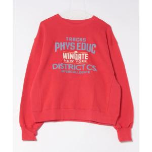 「Ungrid」 スウェットカットソー SMALL レッド メンズ