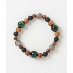 「岩座 IWAKURA」 ブレスレット FREE グリーン系その他 メンズ