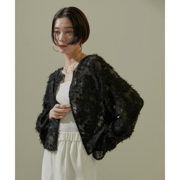 「SALON adam et rope&apos;」 カーディガン FREE ブラック レディース